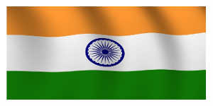 Drapeau de l'Inde climat