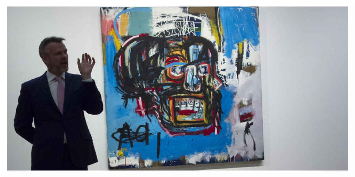 Record pour un tableau de Basquiat, vendu 110,5 millions de dollars