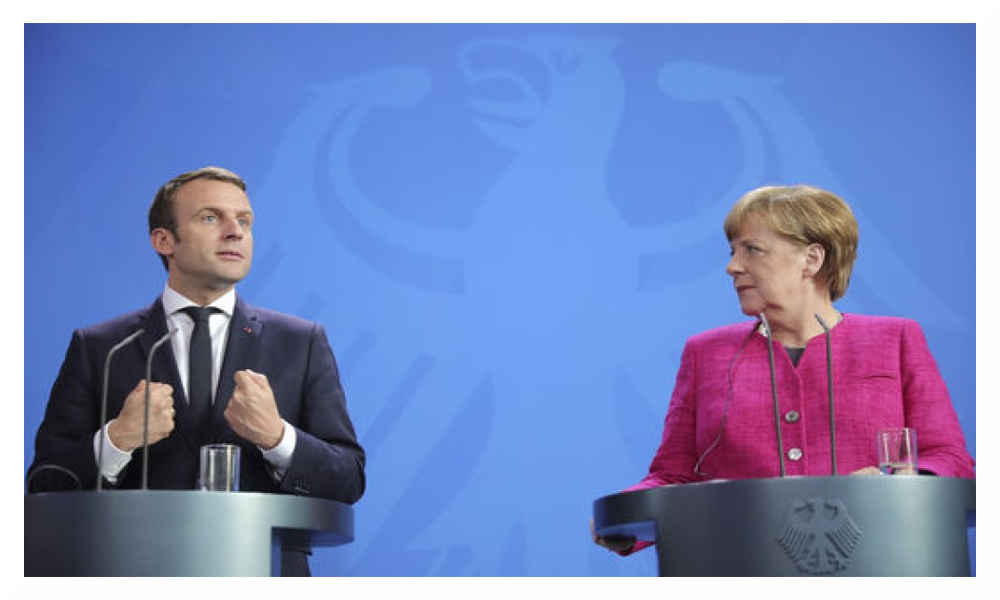 Merkel et Macron prêts à un changement pour réformer l’Europe