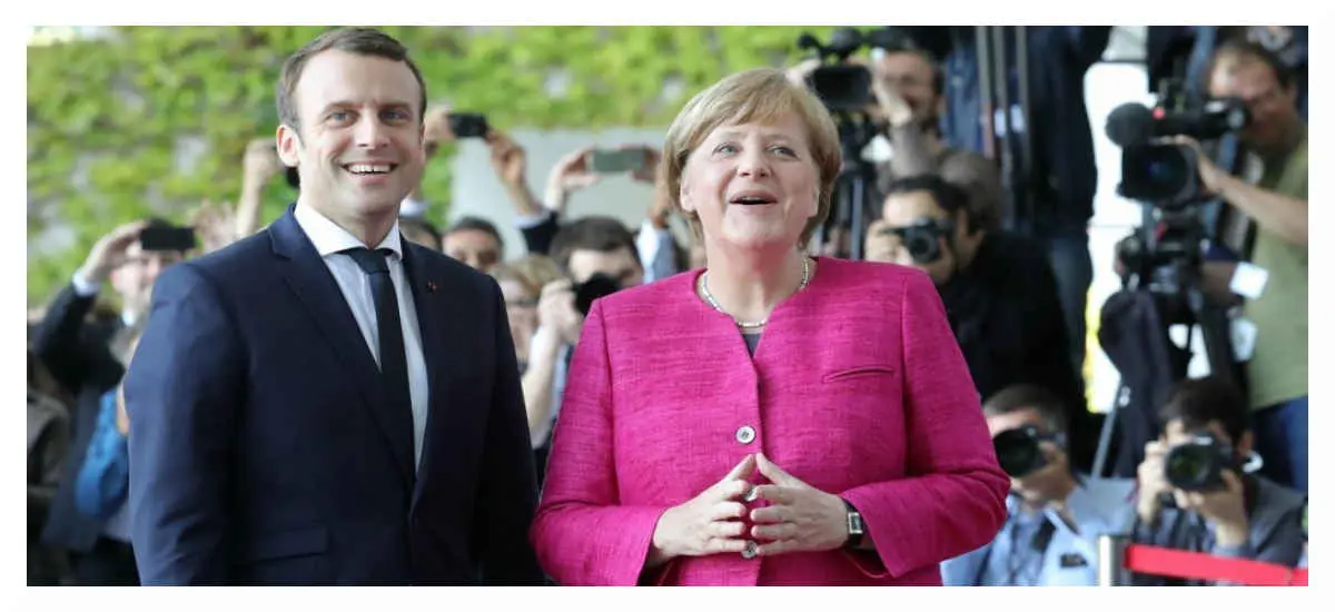 macron-merkel - Votre Actualité au Quotidien Merkel et Macron
