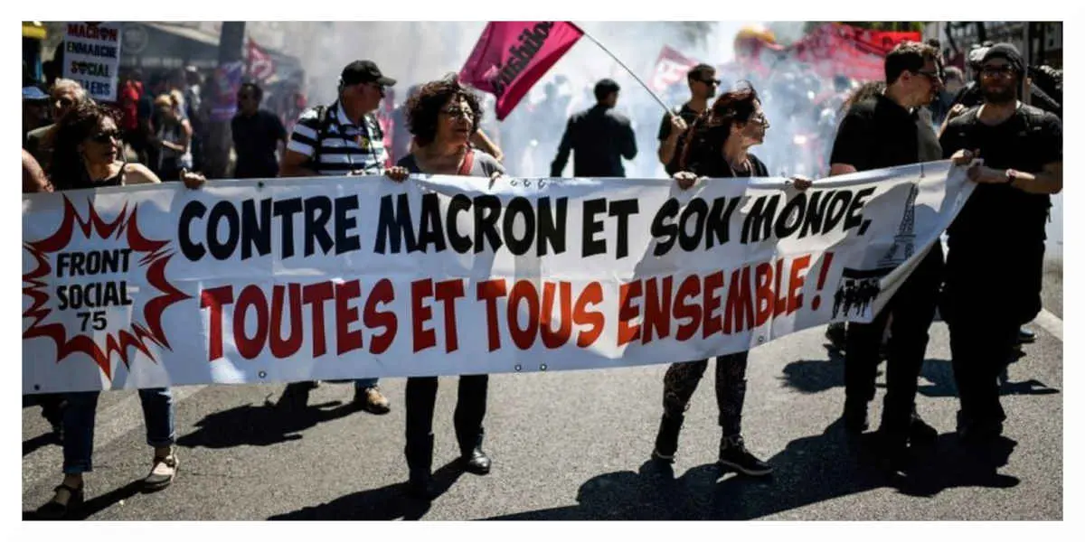 Manifestation contre la réforme des retraites