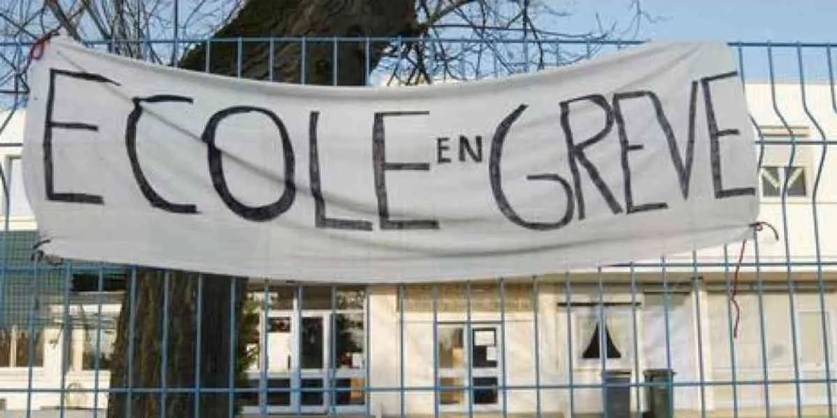 Grève contre les suppressions de postes à l’Éducation Nationale