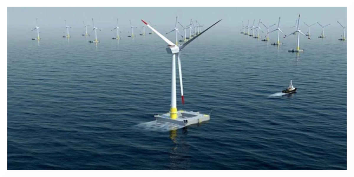 eolienne-flottante - Votre Actualité au Quotidien L'Europe valide l'aide aux projets d'éoliennes flottantes pour la France