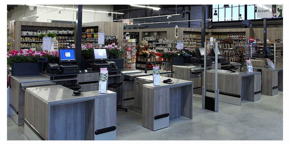 Le discret déploiement des enseignes avec des magasins sans caissières