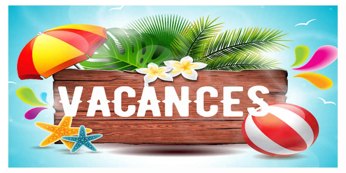 Les vacances