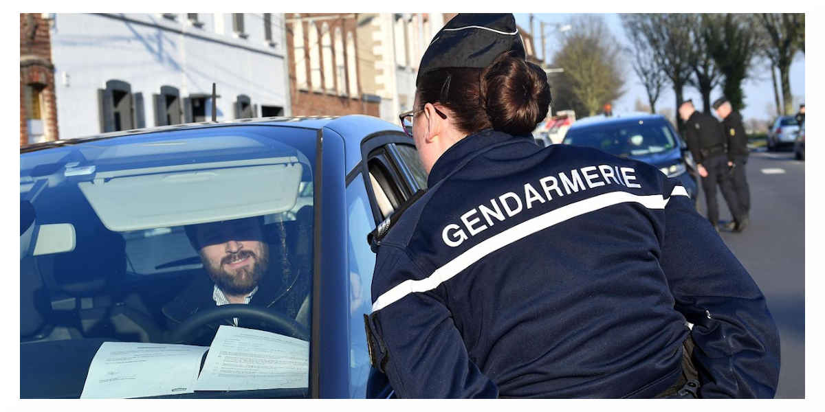 Controle de gendarmerie
