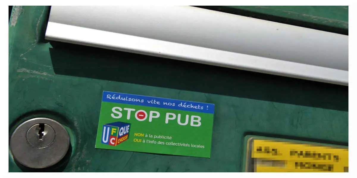 Pub boite aux lettres