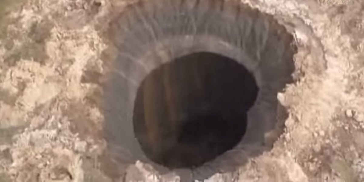 La formation de ces cratères est le symbole du changement climatique