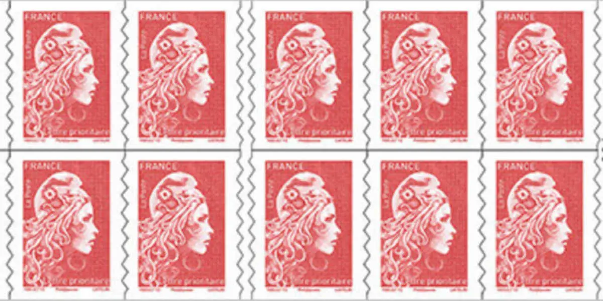 Le timbre rouge Le