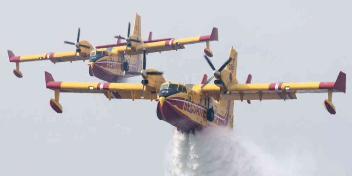 Une flotte européenne de Canadair et d'hélicoptères contre les incendies de forêts prend forme