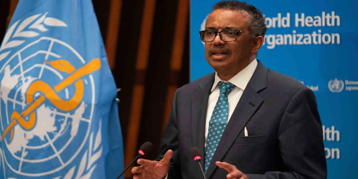 Tedros Adhanom GHEBREREYSUS L'OMS réclame a la Chine un « accès total » pour déterminer l'origine de la Covid