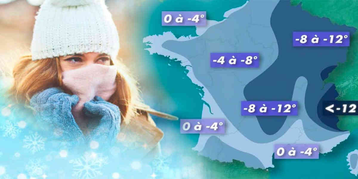 Pendant la semaine du 8 janvier, le froid débarque en France 
