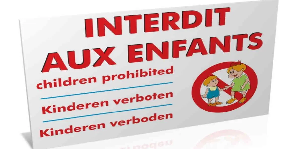 Quand les enfants ne sont plus les bienvenus