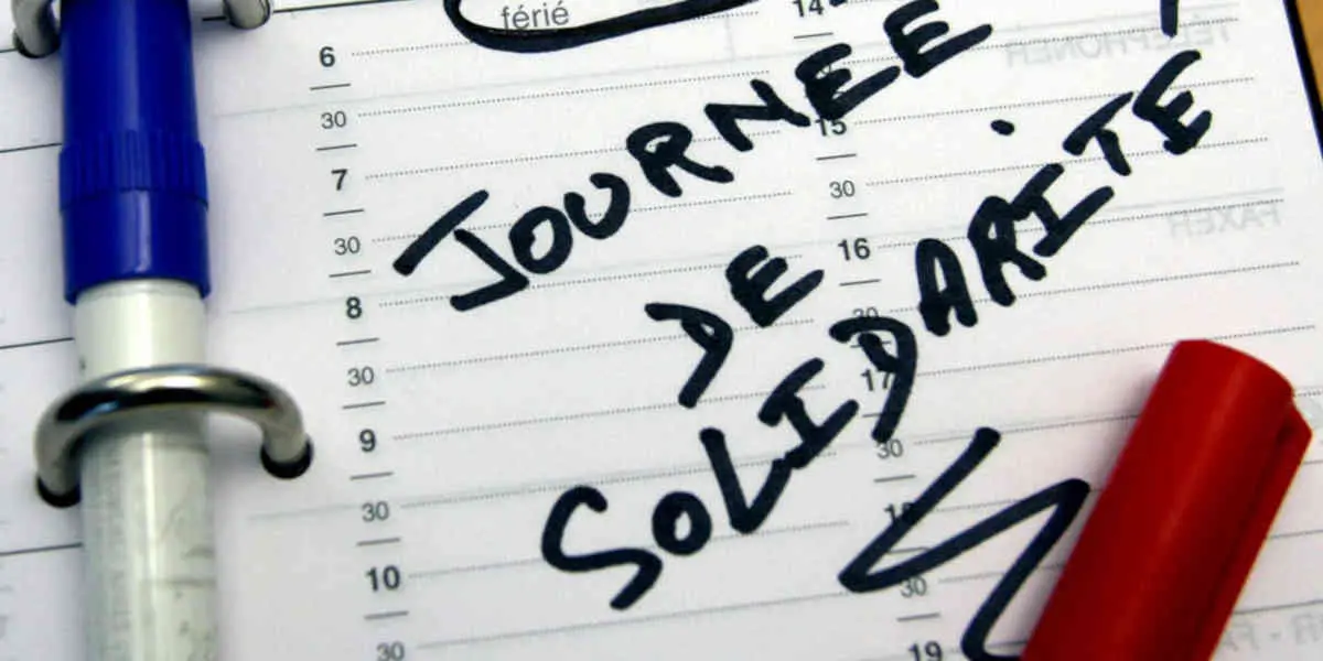 Seconde journée de solidarité