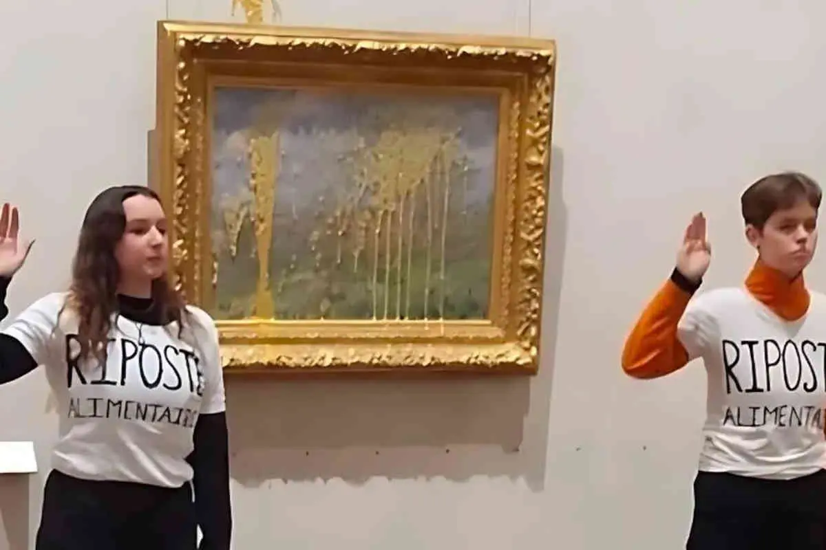 Jet de soupe sur un tableau de Monet à Lyon : condamnation pour dégradations