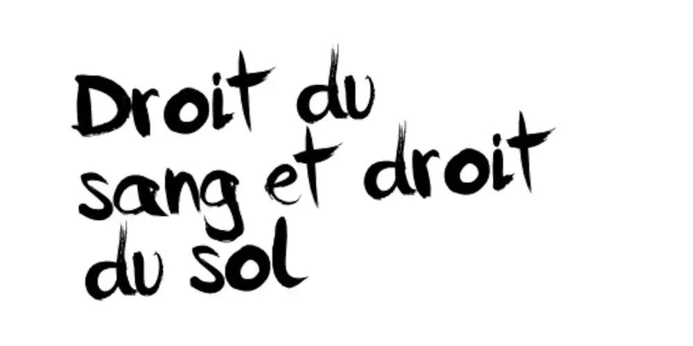 Droit_du_sang_et_droit_du_sol - Votre Actualité au Quotidien Le débat sur le droit du sol est relancé