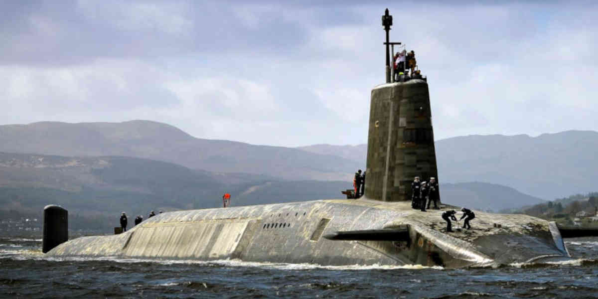 La Défense britannique admet un incident nucléaire sérieux