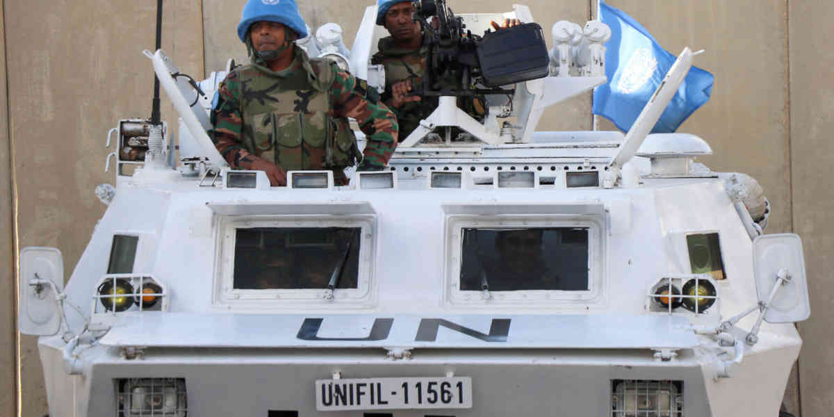 L'ONU accusent l'armée israélienne d'avoir tiré sur des casques bleus