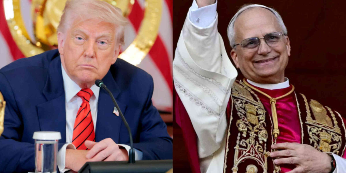 Vif échange entre Donald Trump et le pape Léon XIV