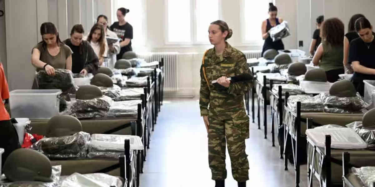femme-grecque-militaire - Votre Actualité au Quotidien Le service militaire volontaire aux femmes