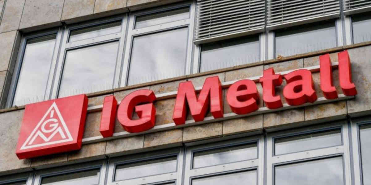 Le syndicat, Allemand, IG Metall réclame 5% de hausse des salaires