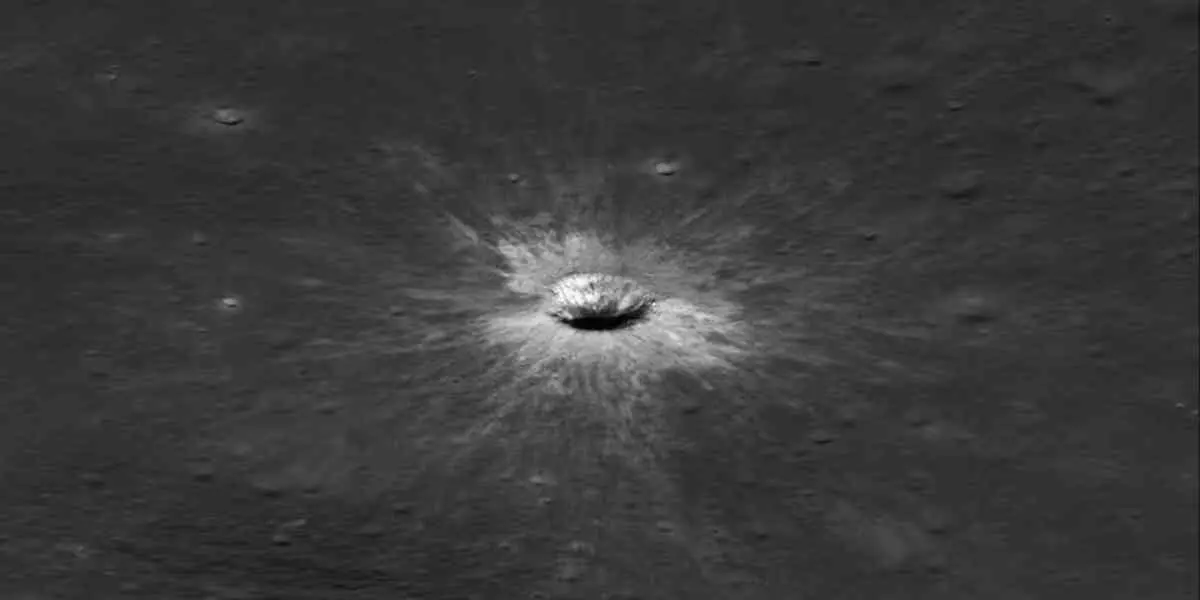 Un imposant cratère de 222 mètres découvert à la surface de la Lune par la Nasa
