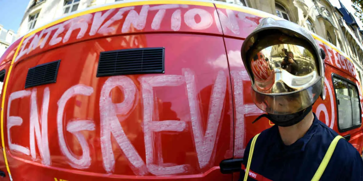 Les pompiers expriment leur colère
