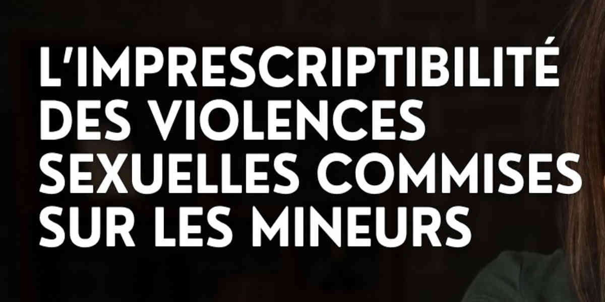 Le Sénat approuve l'imprescriptibilité des crimes sexuels commis sur les mineurs