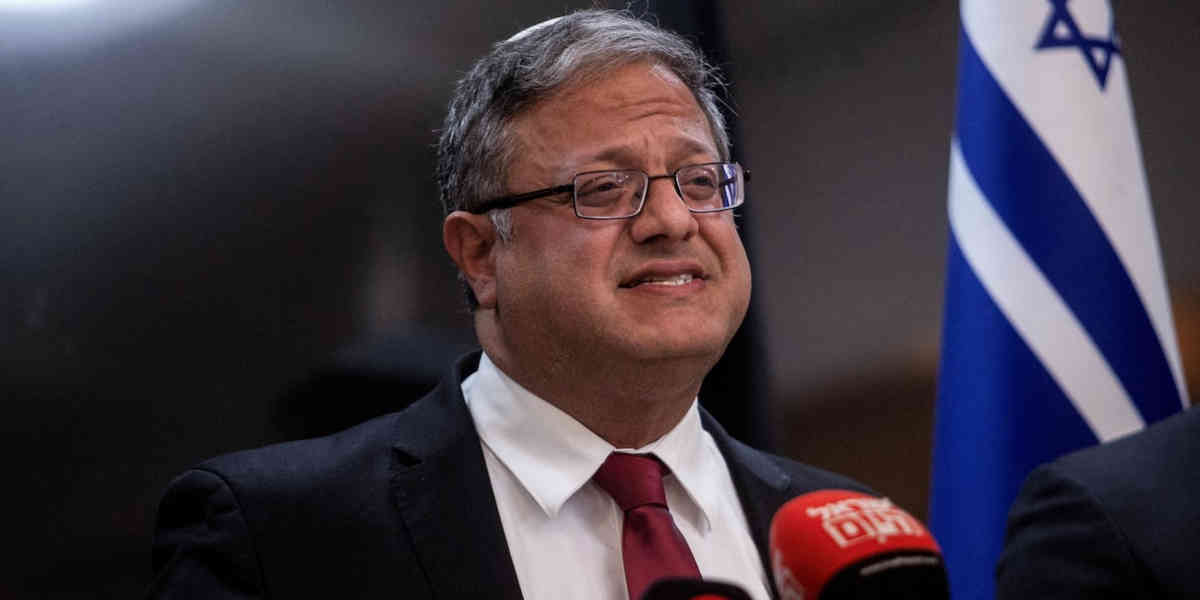 Itamar Ben Gvir, le ministre israélien d'extrême droite, demande l'arrestation des dirigeants des partis arabes