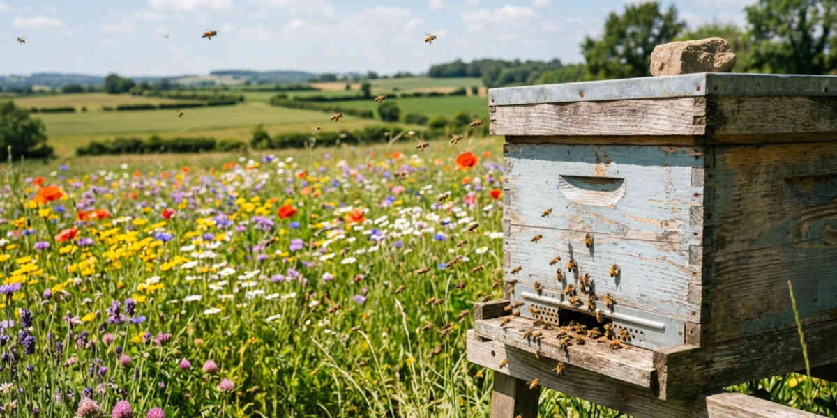 La récolte de miel en France est en baisse